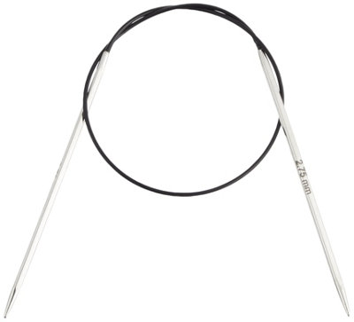 B&Q -  Nova Cubics: Knitting Pins: Circular: Fixed: 40Cm X 2.75mm