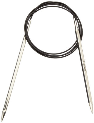 B&Q -  Nova Cubics: Knitting Pins: Circular: Fixed: 120Cm X 5.00mm