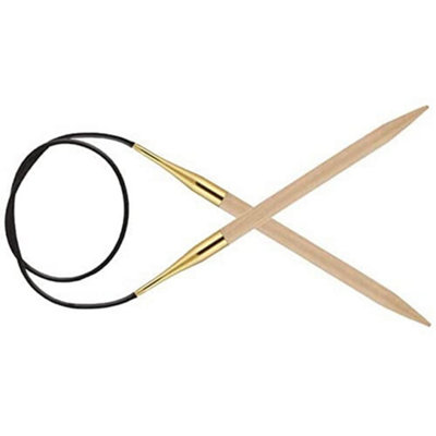 B&Q -  Basix: Knitting Pins: Circular: Fixed: 120Cm X 4.50mm