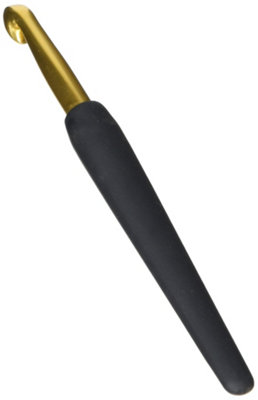 B&Q -  Alumin G Chk Se 8Crochet Hook: Gold Aluminium: 15Cm X 8.00mmKnitpro