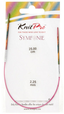 Groves Of Thames Symfonie Fc 25X2.25 - Symfonie: Knitting Pins: Circular: Fixed: 25Cm X 2.25Mm - Knitpro