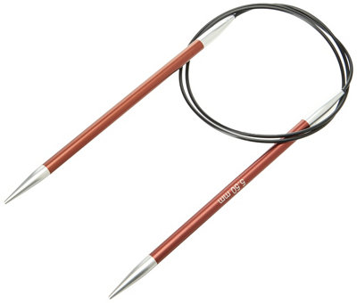B&Q -  Zing Fc 80X5.5Zing: Knitting Pins: Circular: Fixed: 80Cm X 5.50mmKnitpro