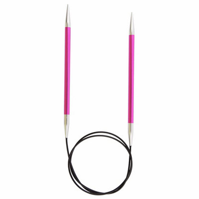 B&Q -  Zing Fc 100X3.25Zing: Knitting Pins: Circular: Fixed: 100Cm X 3.25mmKnitpro