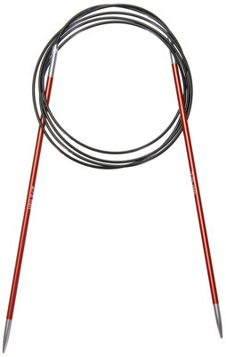 Groves Of Thames Zing: Knitting Pins: Circular: Fixed: 120Cm X 2.75Mm Silver