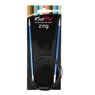 B&Q -  Zing Fc 120X4Zing: Knitting Pins: Circular: Fixed: 120Cm X 4.00mmKnitpro