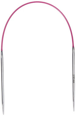 B&Q -  Nova Fc 25X2.5Nova Metal: Knitting Pins: Circular: Fixed: 25Cm X 2.50mmKnitpro