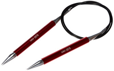 B&Q -  Zing Fc 80X9Zing: Knitting Pins: Circular: Fixed: 80Cm X 9.00mmKnitpro