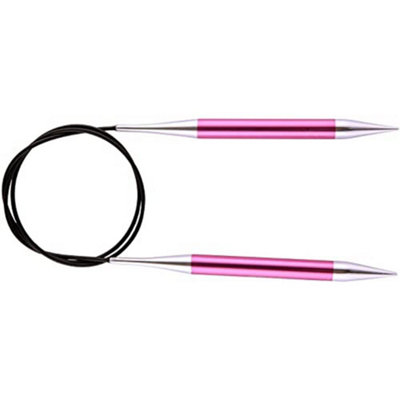 Groves Of Thames Silver Zing Fc 80X12 - Zing: Knitting Pins: Circular: Fixed: X 12.00Mm - Knitpro 80Cm