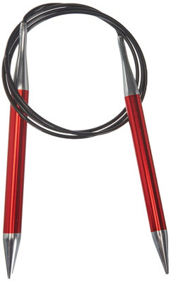 B&Q -  Zing Fc 100X9Zing: Knitting Pins: Circular: Fixed: 100Cm X 9.00mmKnitpro