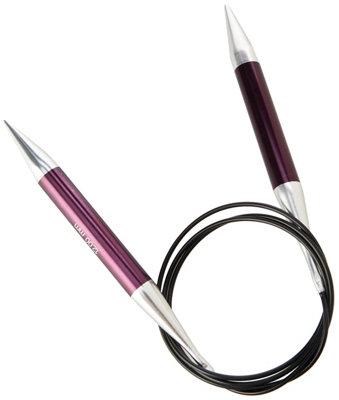 B&Q -  Zing Fc 100X12Zing: Knitting Pins: Circular: Fixed: 100Cm X 12.00mmKnitpro