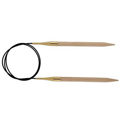 B&Q -  Basix: Knitting Pins: Circular: Fixed: 100Cm X 3.75mm