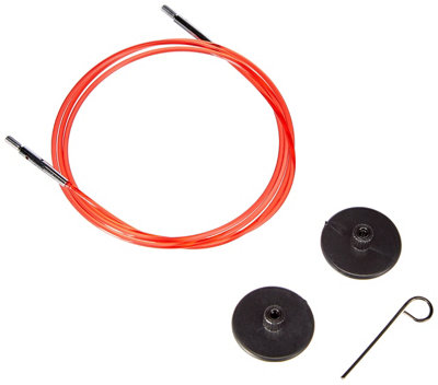 Groves Of Thames Red Cables - Cable: Colour Coded: : - Knitpro 76Cm