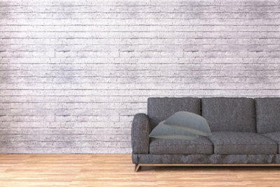 Artisan Furniture Solid Wood Ribbed Grey Cushion Set Of 2 from B&Q