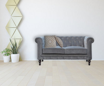 Artisan Furniture Grey Diamond Cushion Set Of 2 - Grey - Image 3