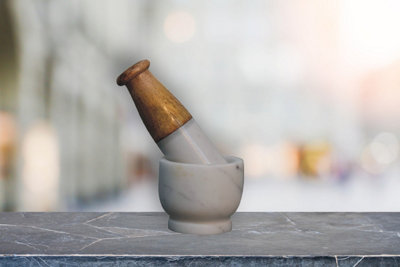 No Power Source Required / Manual Mortar and Pestle Set - Image 5