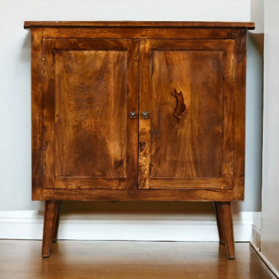 Artisan Furniture Solid Wood Chestnut Solid Nordic Cabinet