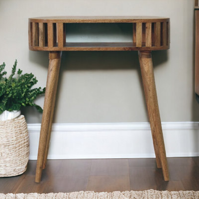Artisan Furniture Solid Wood Ariella Console Table from B&Q