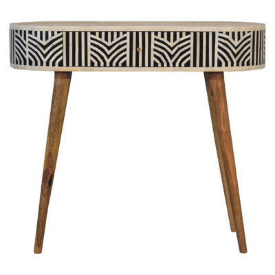 Artisan Furniture Edessa Bone Inlay Console Table from B&Q