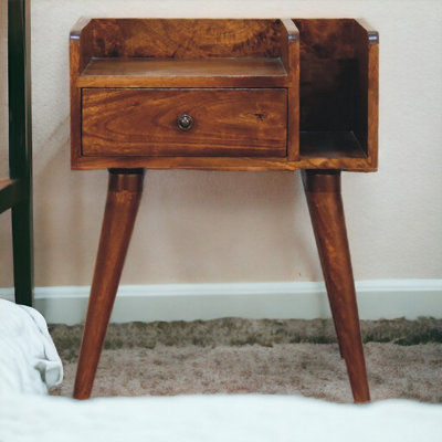 Artisan Furniture Solid Wood Chestnut Collective Bedside