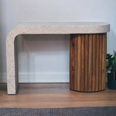 Artisan Furniture Solid Wood Serenity Terrazzo Coffee Table from B&Q