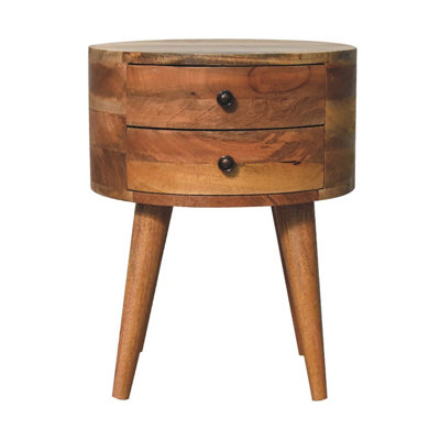 Artisan Furniture Solid Wood Odyssey Oak-Ish Bedside