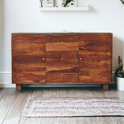 Artisan Furniture Solid Wood Tula Sideboard from B&Q