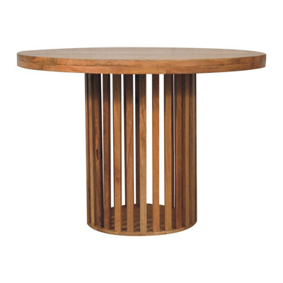 Artisan Furniture Solid Wood Ariella Round Dining Table from B&Q