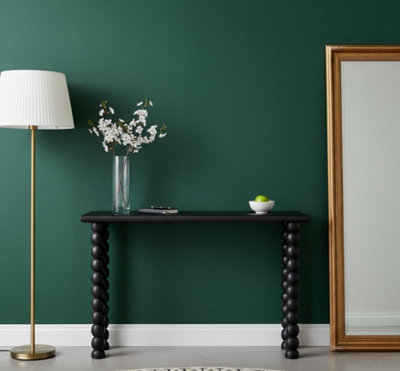 Artisan Furniture Solid Wood Spindle Linear ConsoleBlack from B&Q