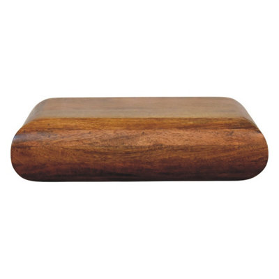 Artisan Furniture Solid Wood Solis Wall-Mounted Bedside1 DrawerBrown from B&Q