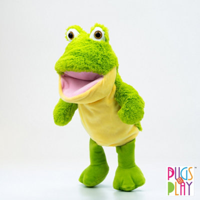 Pugs at Play - Hand Puppet - Frog - Plush Soft Toy - Image 7