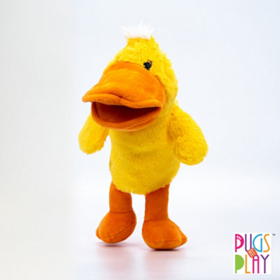 Pugs At Play Talking Duck Hand Puppet Toy from B&Q