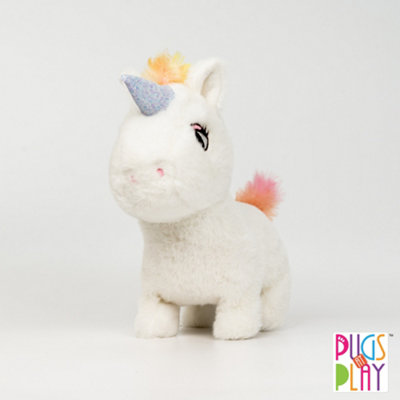 Pugs At Play  Kids  Sugar Cream Unicorn Plush Toy, Sports Direct - Image 6