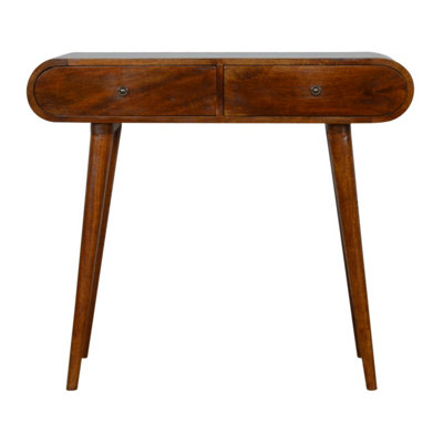 Artisan Furniture Solid Wood Chestnut London Console Table from B&Q