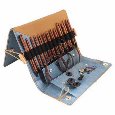 Japan NEW KnitPro Interchangeable Circular Knitting Pins Set with Case - Image 3