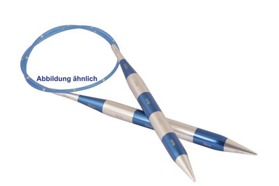 B&Q -  Smart Stix: Knitting Pins: Circular: Fixed: Blue: 60Cm X 4.00mm