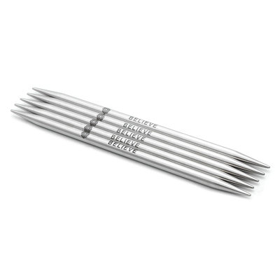 B&Q -  The Mindful Collection: Knitting Pins: Double-Ended: Set Of Five: 15Cm X 3.00mm