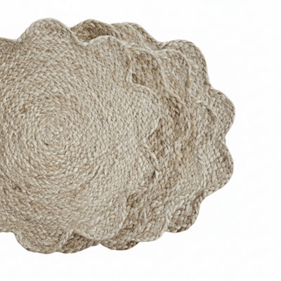 Beige PlacematsPack Of 4 from B&Q