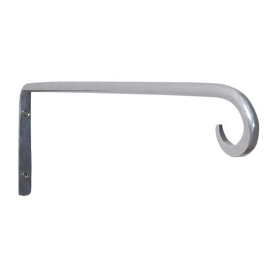  - Silver Metal Hanging Basket Bracket