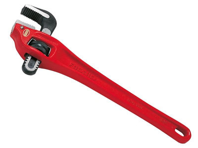 89435 Heavy-Duty Offset Pipe Wrench 350Mm (14In) Capacity 50Mm