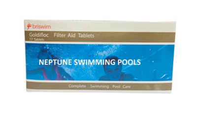 B&Q -  Goldifloc Swimming Pool Clarifier Sparkle Filter Aid TabletsNew Style
