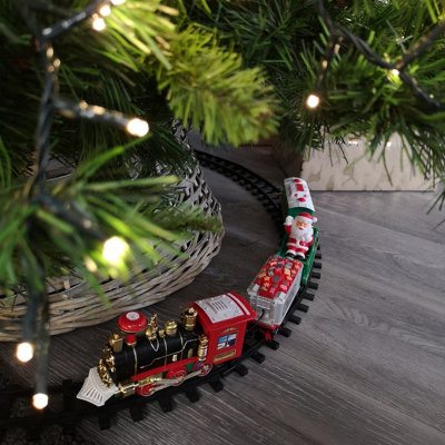 Lego christmas tree train on sale