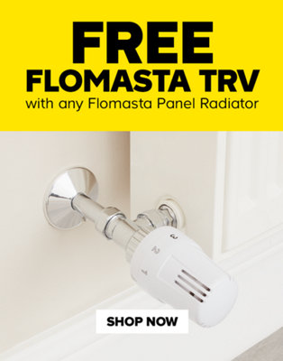Free flomasta TRV with any flomasta panel radiator. Shop now.