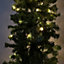 8ft (2.4m) Tall Prelit Premier Indoor / Outdoor Christmas Tree Arch in Green