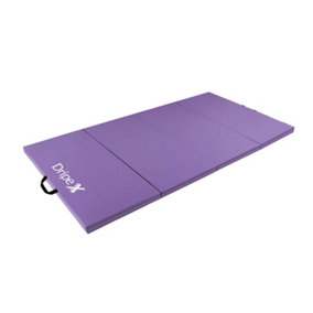 8FT Folding Gymnastics Exercise Mat (Purple)