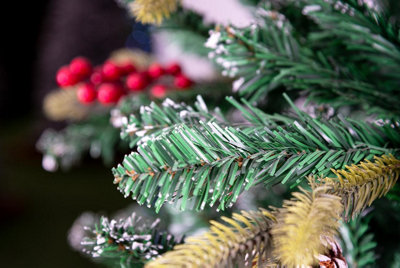 8FT Green Stockholm Christmas Tree Price Comparisons | Compare The Build