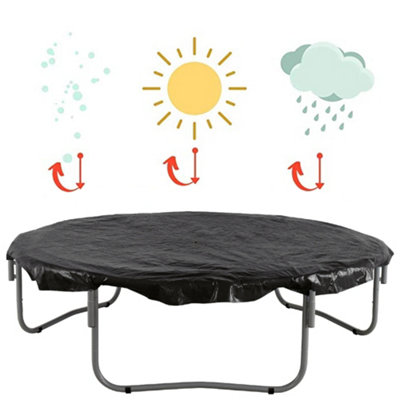 8ft Trampoline Cover - Waterproof and UV Cover for Weather