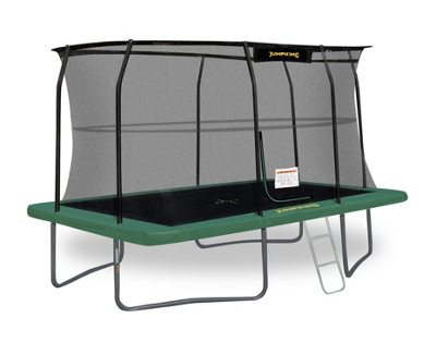 8ft x 12ft Rectangular JumpKing Trampoline V2