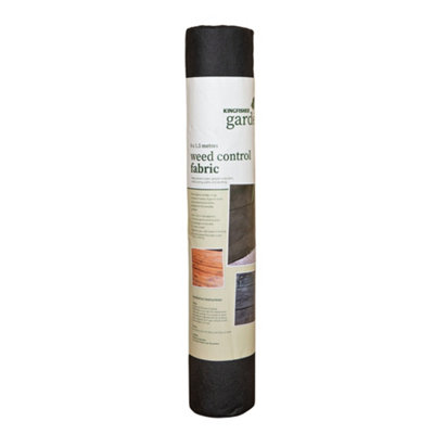 8m x 1.5m Roll of Weed Control / Weed Guard Fabric for Gardens