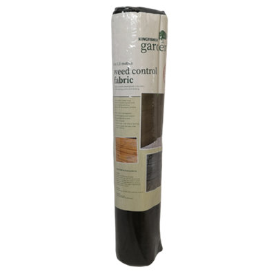 8m x 1.5m Roll of Weed Control / Weed Guard Fabric for Gardens