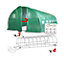 8m x 3m + Ground Anchor Kit (27' x 10' approx) Pro+ Green Poly Tunnel